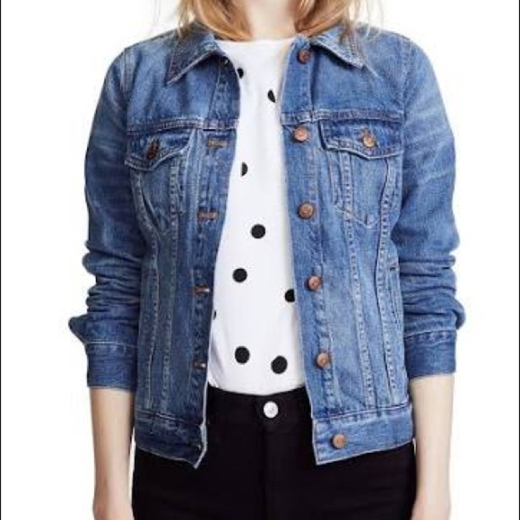 Madewell Jackets & Blazers - The Jean Jacket in‎ Pinter Wash